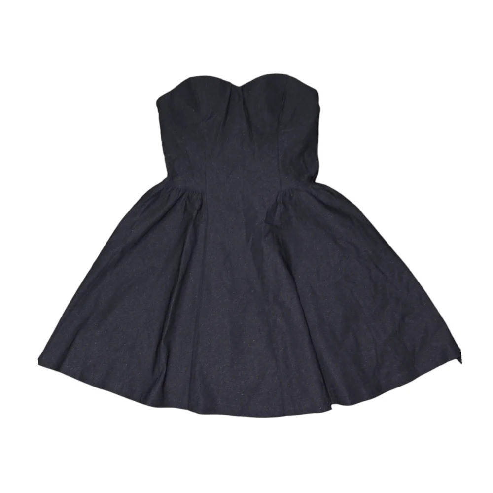 Juniors Allegra K, size large black strapless dress, NEW WITH TAGS!!!